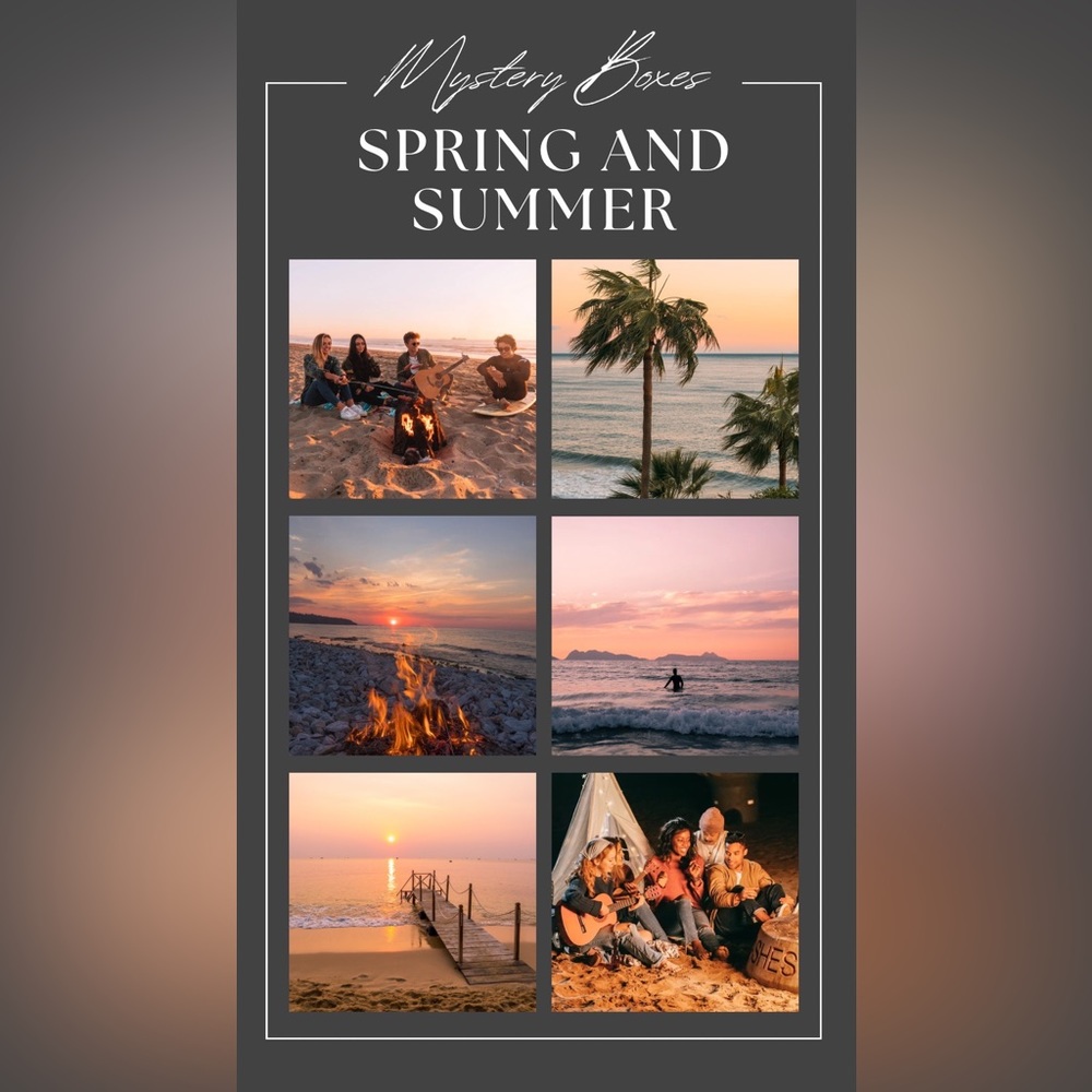 Spring and Summer Mystery boxes.  Designer Bags and Accessories